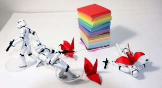 20 Color 1000 Sheet Paper Crane Korean Origami CHEAPEST  