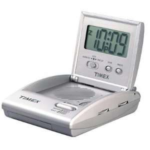  Travel Alarm Clock Radio Silv