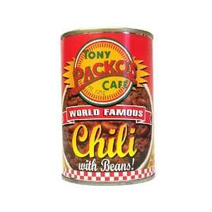 Tony Packo Chili with Beans 15oz   6 Unit Pack  Grocery 