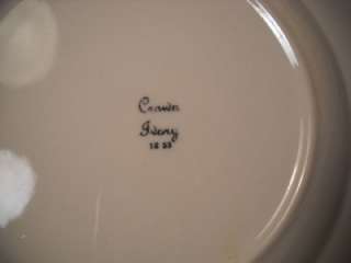 VINTAGE CROWN IVORY CHINA/DISHES DINNER PLATES  