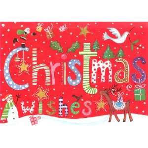  Christmas Wishes Boxed Folk Art Christmas Cards Health 