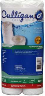 CW F Culligan 2 Pack Whole House Water Filter Cartridge  