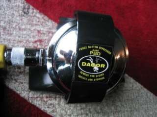 SCUBA DIVING PRE OWNED DACOR PACER XLE SECOND STAGE OCTOPUS REGULATOR 