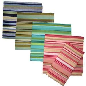 Lola Stripe 100% Cotton Cloth Napkins 