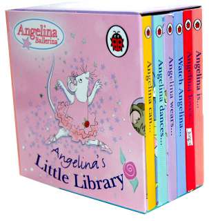   Pocket Library 6 Board Children Books Dance Love Wears, Watch  
