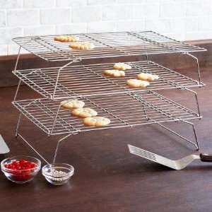 Wilton Three Tier Collapsible Cooling Rack, 12 3/4 x 9 1/4  