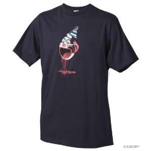  Surly Clown Short Sleeve Organic T Shirt Navy Blue; MD 