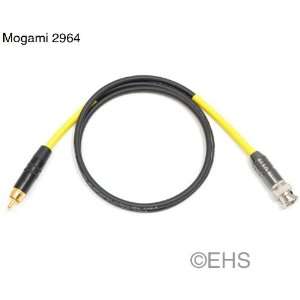  Mogami 2964 75ohm coax cable BNC, RCA, or F Type 