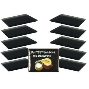 Coin Collectors 10 piece set of 6x3 in. PuriTEST scratch stones for 