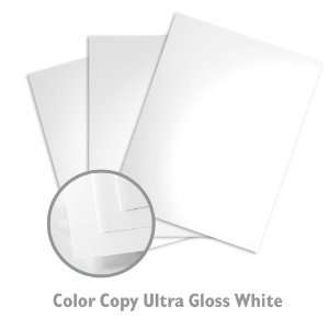  Color Copy Ultra Gloss White Paper   750/Carton Office 
