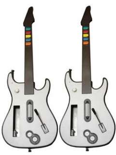 2x Wireless Guitar for Wii Guitar Hero 5 6 Warriors  