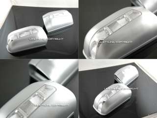   W210 W202 SIDE DOOR MIRROR HOUSING + LED SIGNAL LENSES FREE DHL TO USA