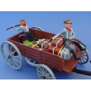   DSG Civil War Toy Soldiers Confederate Supply Wagon Toys & Games