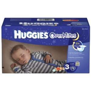 Huggies Overnites Baby Diapers PICK SIZE & QUANTITY  
