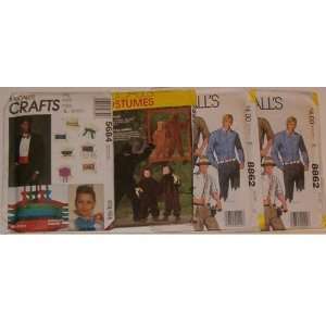    McCalls Assorted Mens and Costume Patterns 