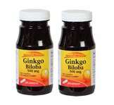 2X Ginkgo Biloba 500 mg 48 Capsules Memory Circulation  