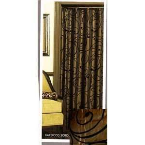 Croscill Fabric Shower Curtain Barocco Scroll 