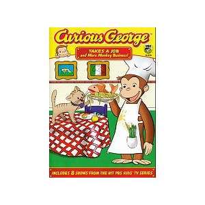  Curious George Takes a Job & More Monkey Business DVD 