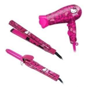   Kitty Combo Hair Dryer, Straightener, and Curling Iron Electronics