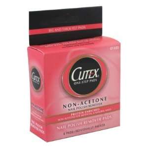  Cutex Polish Remover Pads 10s Non Acetone Health 