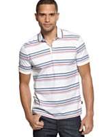 NEW BOSS Black Shirt, Vito Stripe Polo Shirt