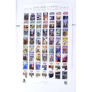 Star Wars 2 Sided Dark Horse Comics Celebrates 34 x 22 Promo Poster 
