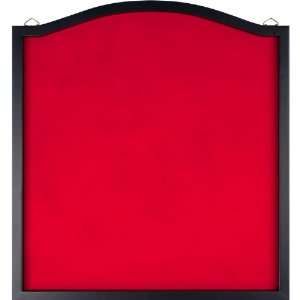 TGT Dart Backboard with Solid Wood Frame & Red felt   Sporting Goods 
