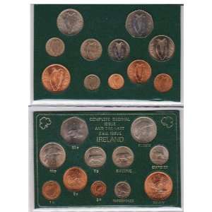  Ireland Complete Decimal Issue and the Last £.S.d Issue 