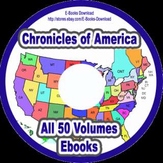 Chronicles of America **50 Volumes (ebooks Cd) pdf NEW  