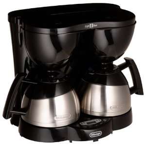  Delonghi DD1000TCB Café Duo Dual Drip Coffeemaker 