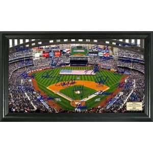   York Yankees Yankee Stadium MLB Baseball Signature Field Framed Art