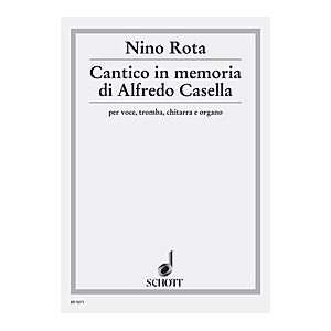    Cantico in memoria di Alfredo Casella Full Score