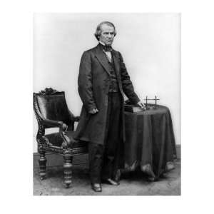  Andrew Johnson Full Length Portrait, Civil War Giclee 