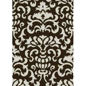    Baccarat Choc/silve by Andrew Martin Fabric