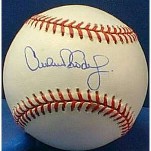 Arthur Lee Rhodes Autographed Baseball