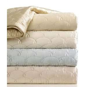  Barbara Barry Bedding, Dream Silk Quilted King Coverlet 