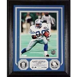 Barry Sanders Hall Of Fame Induction Photomint