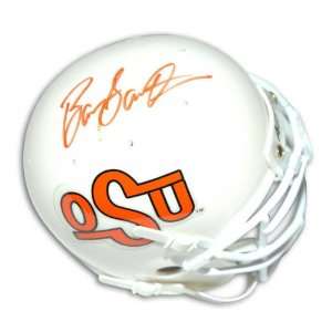 Barry Sanders Oklahoma State Cowboys Autographed Mini Helmet