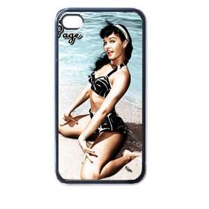 betty page sea 4/4s Seamless Case (Black)