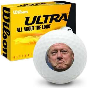 Bill Clinton   Wilson Ultra Ultimate Distance Golf Balls