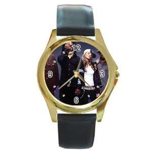  Black Eyed Peas Gold Metal Watch 
