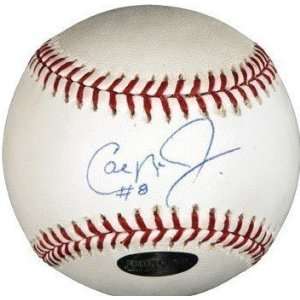 Cal Ripken Signed Baseball   with #8 Inscription   Autographed 