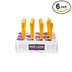 Indie Candy Carrot Lollipop, 2 Ounce Grocery & Gourmet Food