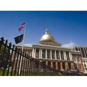 com The Massachusetts State House, 1798, Designed by Charles Bulfinch 