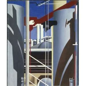  FRAMED oil paintings   Charles Sheeler   24 x 28 inches 