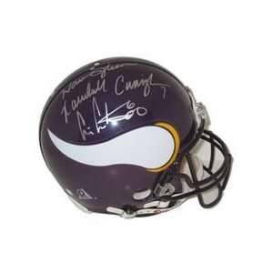 Cris Carter Autographed/Hand Signed Minnesota Vikings Full Size 
