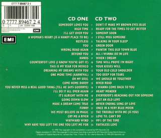 CRYSTAL GAYLE 50 Original Tracks (back insert) 1993 EMI Label
