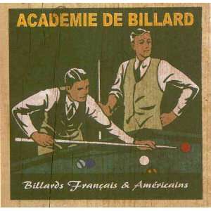  PHILIPPE DAVID ACADEMIE DE BILLARD I 12X12 LEISURE ART 