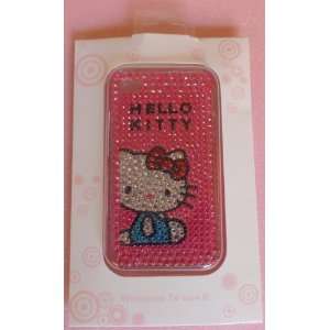 iPhone 4/4G Hello Kitty Skinit Crystal Diamond Blink Protector Snap On 