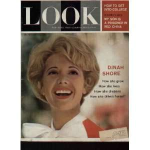 DINAH SHORE  1960 LOOK Magazine Cover, A4089. *** THIS IS A COVER 